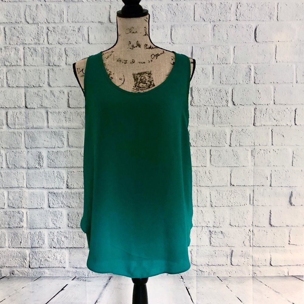 banana republic top with criss cross back